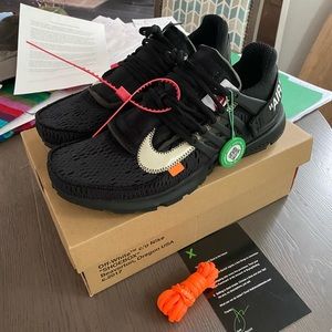 Nike Off White Presto Black Size 12
